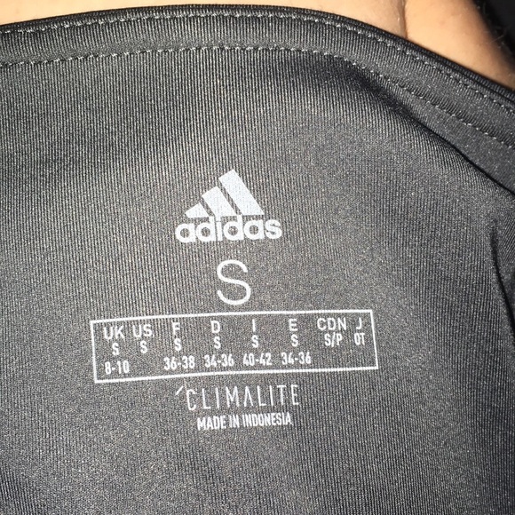 Grey Adidas leggings- high waisted full length - Picture 7 of 7